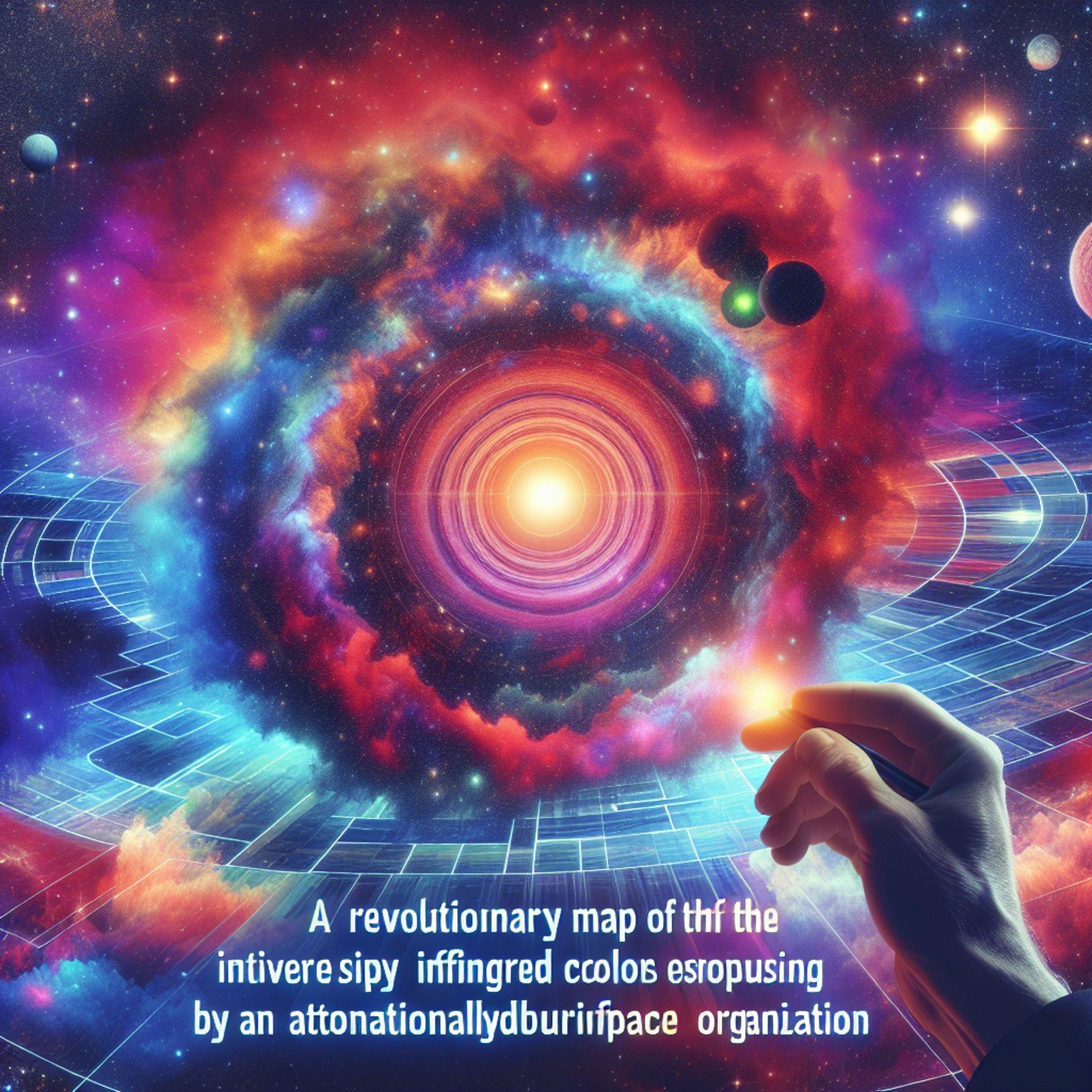 Banner for NASA's SPHEREx Mission: A Revolutionary Map of the Universe in 102 Infrared Colors