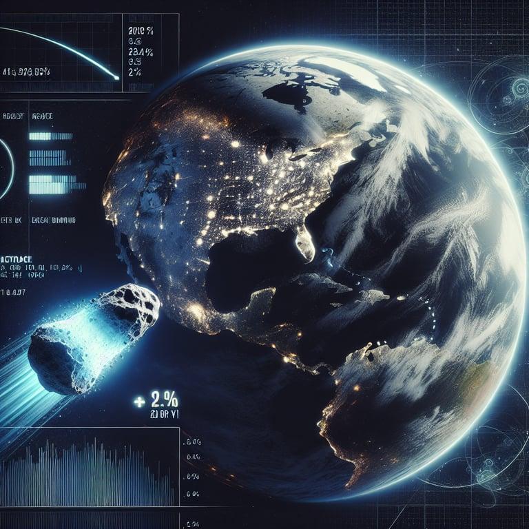 Banner for Probability of Asteroid 2024 YR4 Hitting Earth Increases to 2.6%