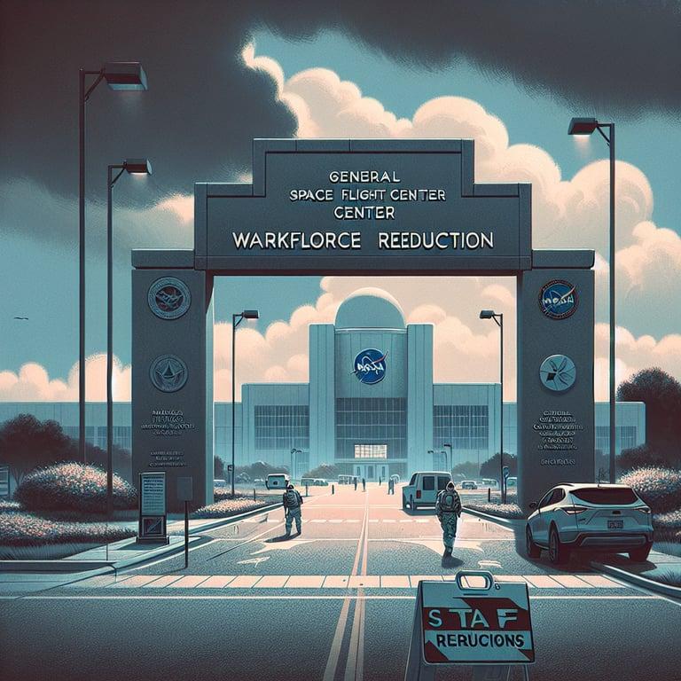 Banner for NASA Workforce Sheds: Big Cuts at Marshall Space Flight Center