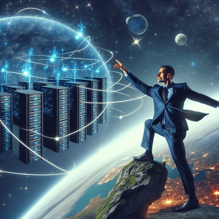 Banner for Jeff Bezos Aims for the Stars with Space-Based Data Centers