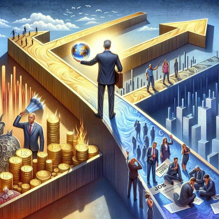 Banner for Mark Zandi Warns of Impending Jobs Recession Amid a K-Shaped Economy Divide