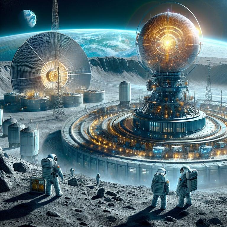 Banner for NASA Aims for Lunar Dominance with 100-kW Nuclear Reactor Ambition