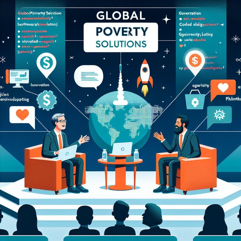 Banner for Elon Musk and Bill Gates' Controversial Debate on Global Poverty Solutions