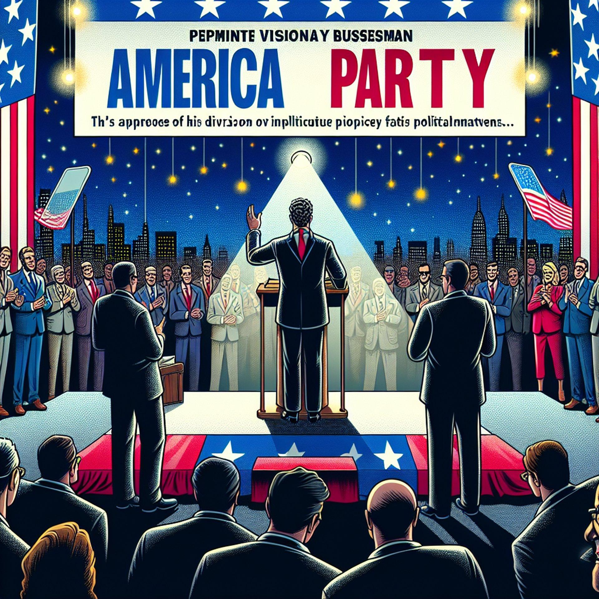 Banner for Elon Musk Launches 'America Party' Amid Criticism from Trump