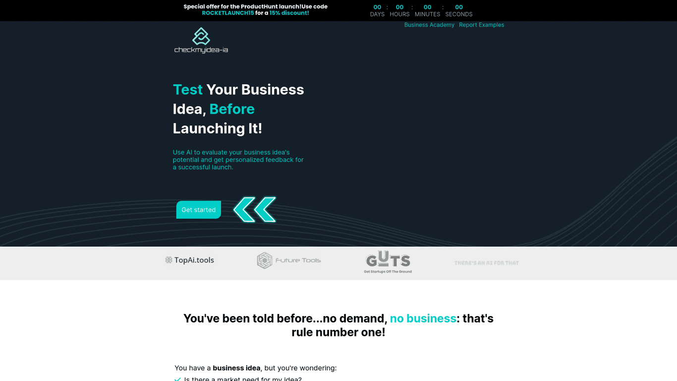 Checkmyidea screenshot