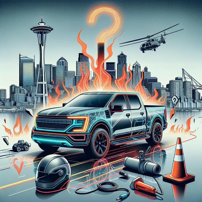 Banner for Tesla Cybertruck Fire Scorches Seattle: What's Next for EV Safety?