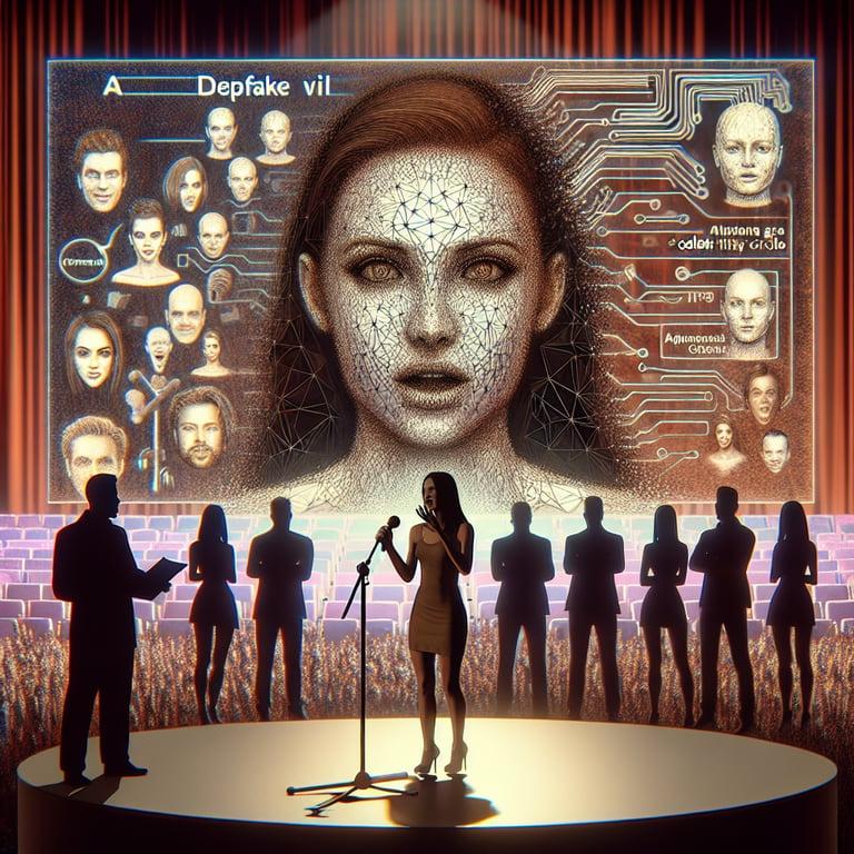 Banner for Scarlett Johansson Speaks Out: AI Deepfake Video Sparks Celebrity Outrage