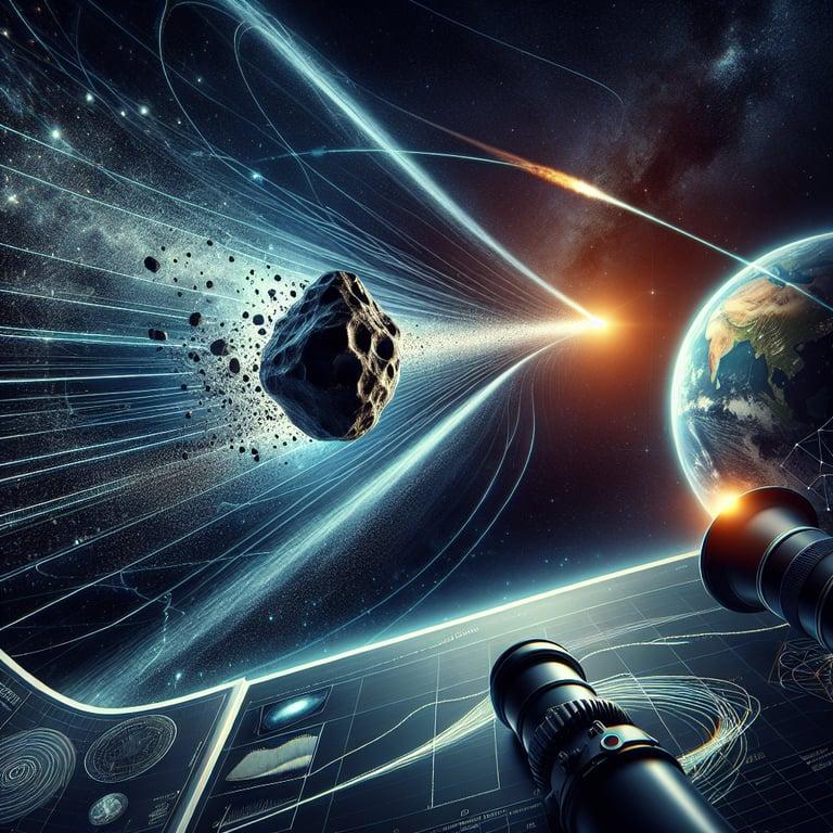 Banner for NASA Identifies Asteroid 2024 YR4 with Possible Earth Impact in 2032