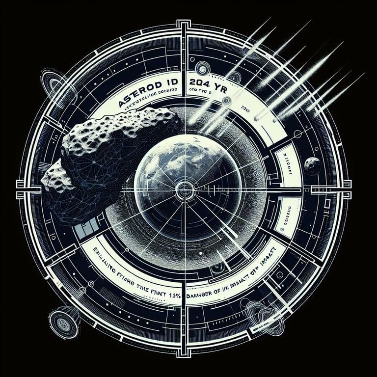 Banner for Asteroid 2024 YR4: Assessing the 1-2% Impact Threat and NASA's Future