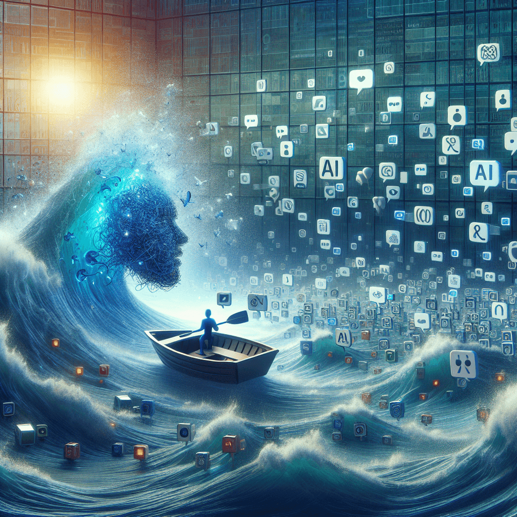 Banner for Navigating the AI Content Tsunami: Finding Real Voices in a Digital Sea