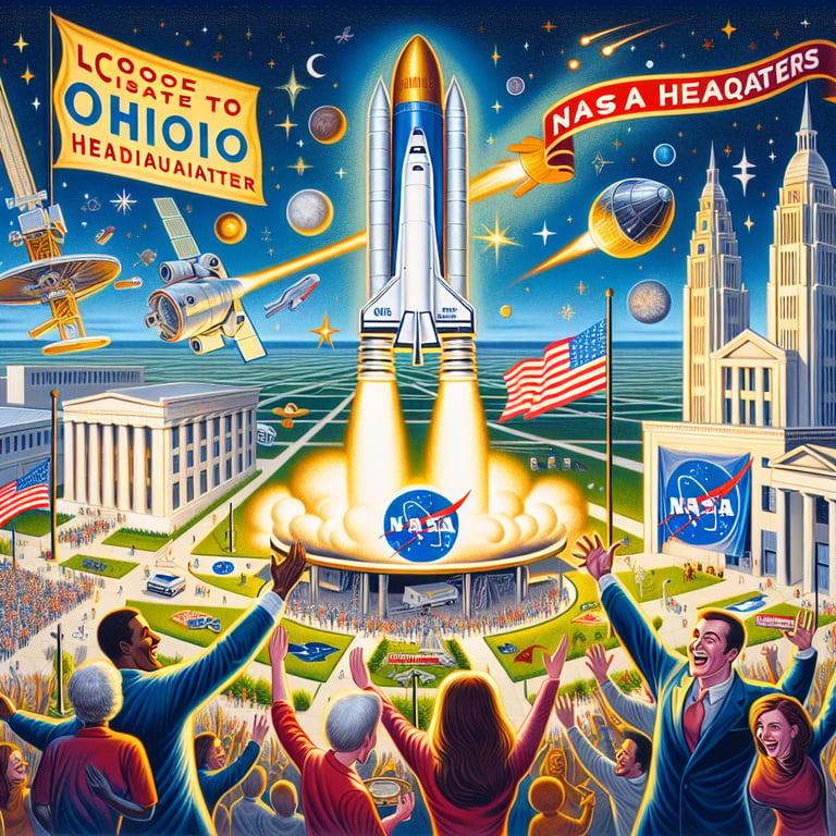 Banner for Ohio Makes Stellar Bid to Host NASA HQ!