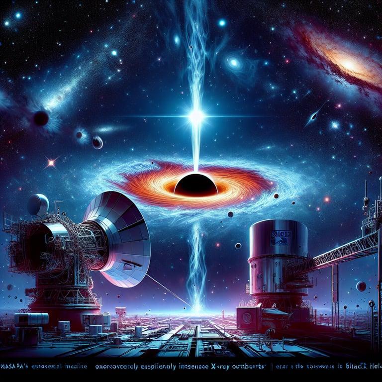 Banner for NASA's NICER Unveils Record-Breaking X-ray Outbursts near Black Hole 'Ansky'