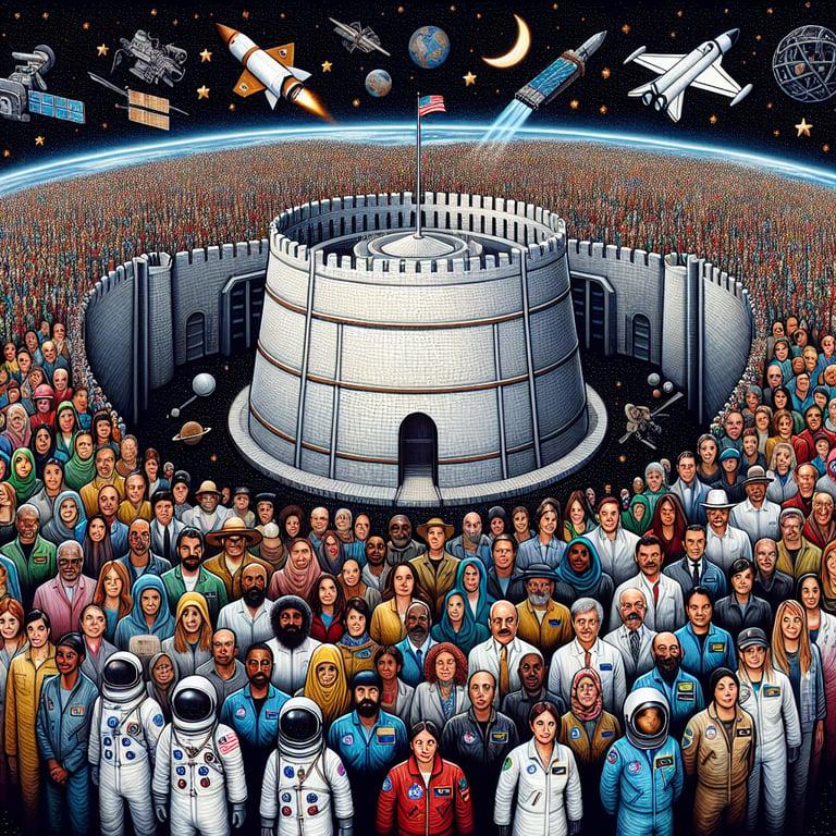 Banner for The Space Community Stands United: Massive Efforts to Protect NASA's Science Budget
