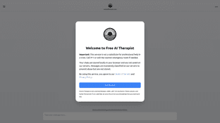 Thumbnail image for Free AI Therapist
