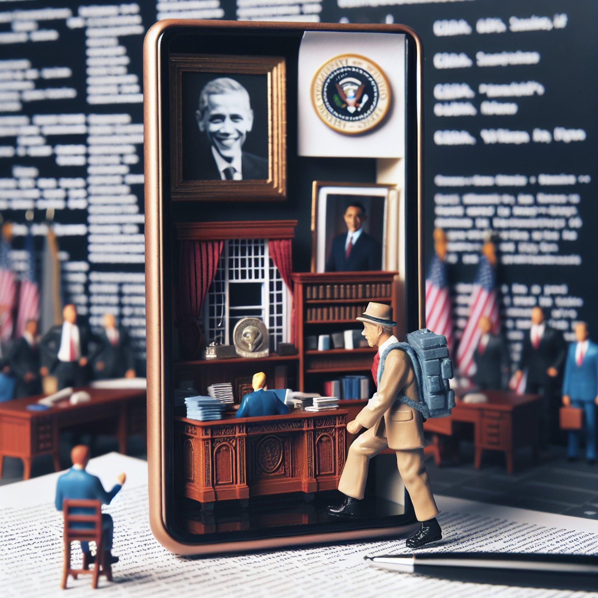 Banner for Elon Musk's Mini-Me: X's Oval Office Adventures Cause a Stir