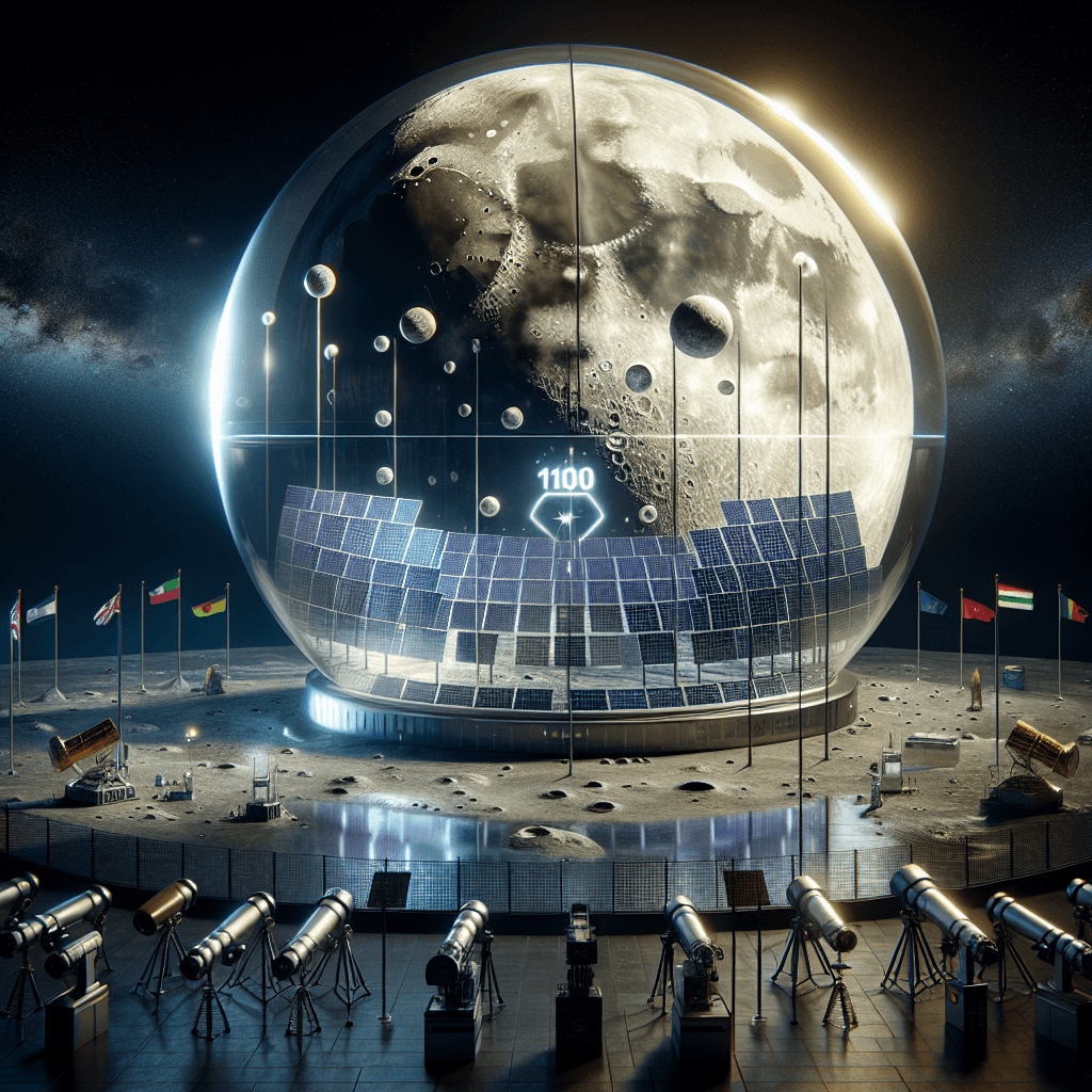 Banner for NASA's Lunar Power Surge: A 100-Kilowatt Leap to Beat China and Russia