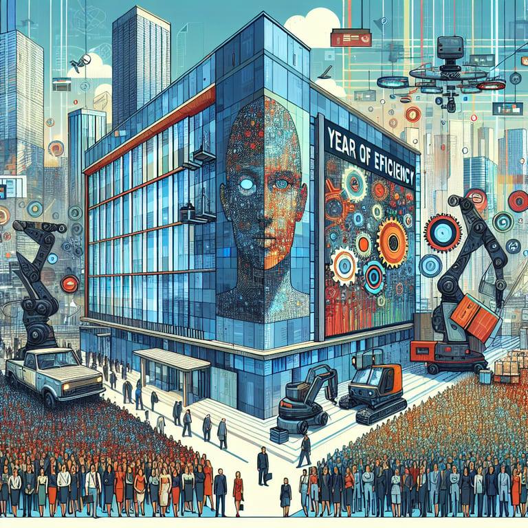 Banner for Meta Embraces Automation: Job Cuts in Risk Division Amid 'Year of Efficiency' Drive