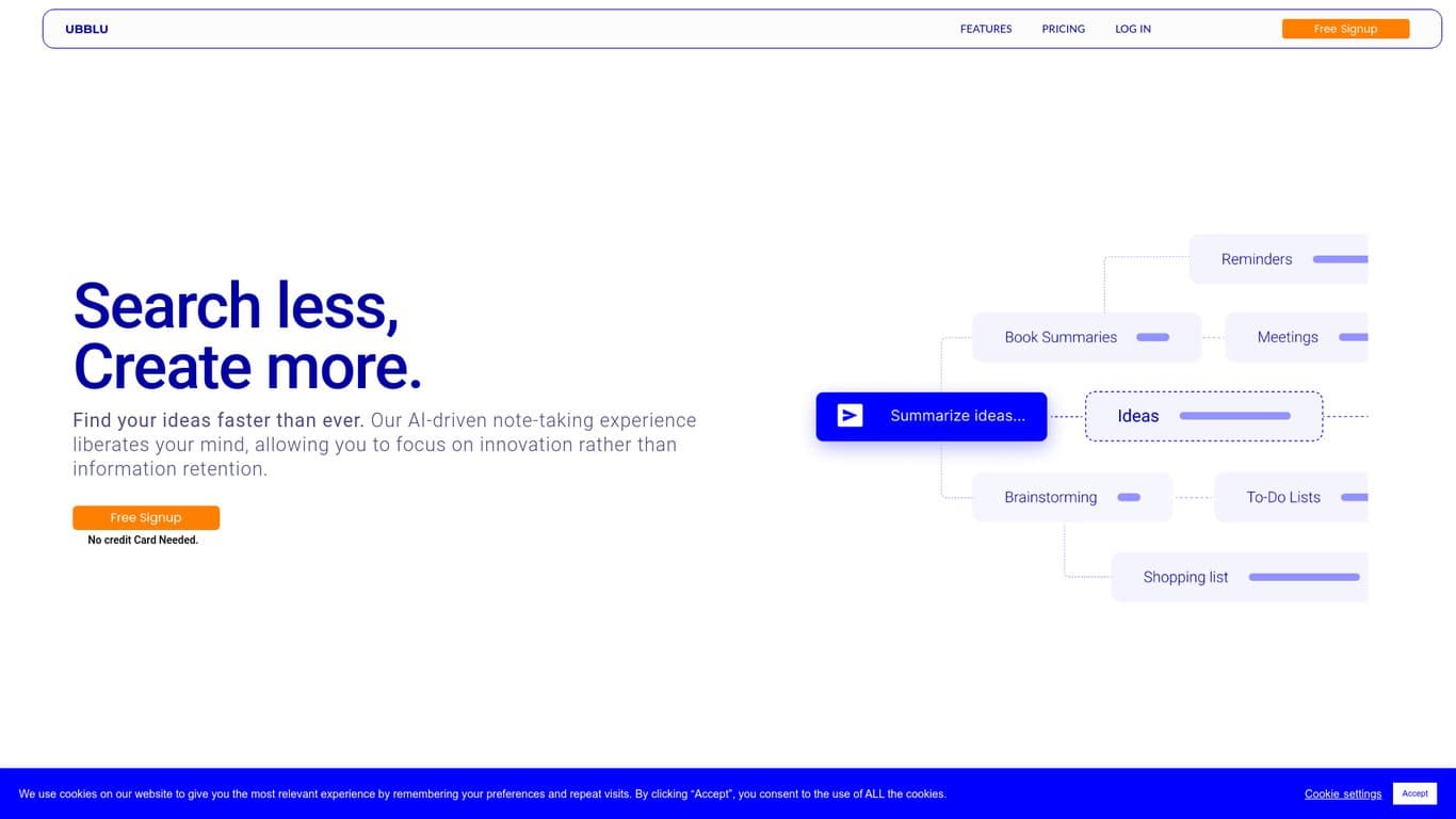 UBBLU screenshot