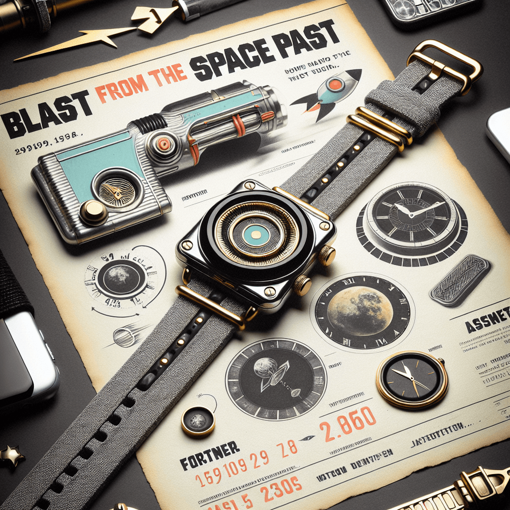Banner for Blast from the Space Past: Forstner's Iconic Komfit Bracelet Now Enhances Your Apple Watch!