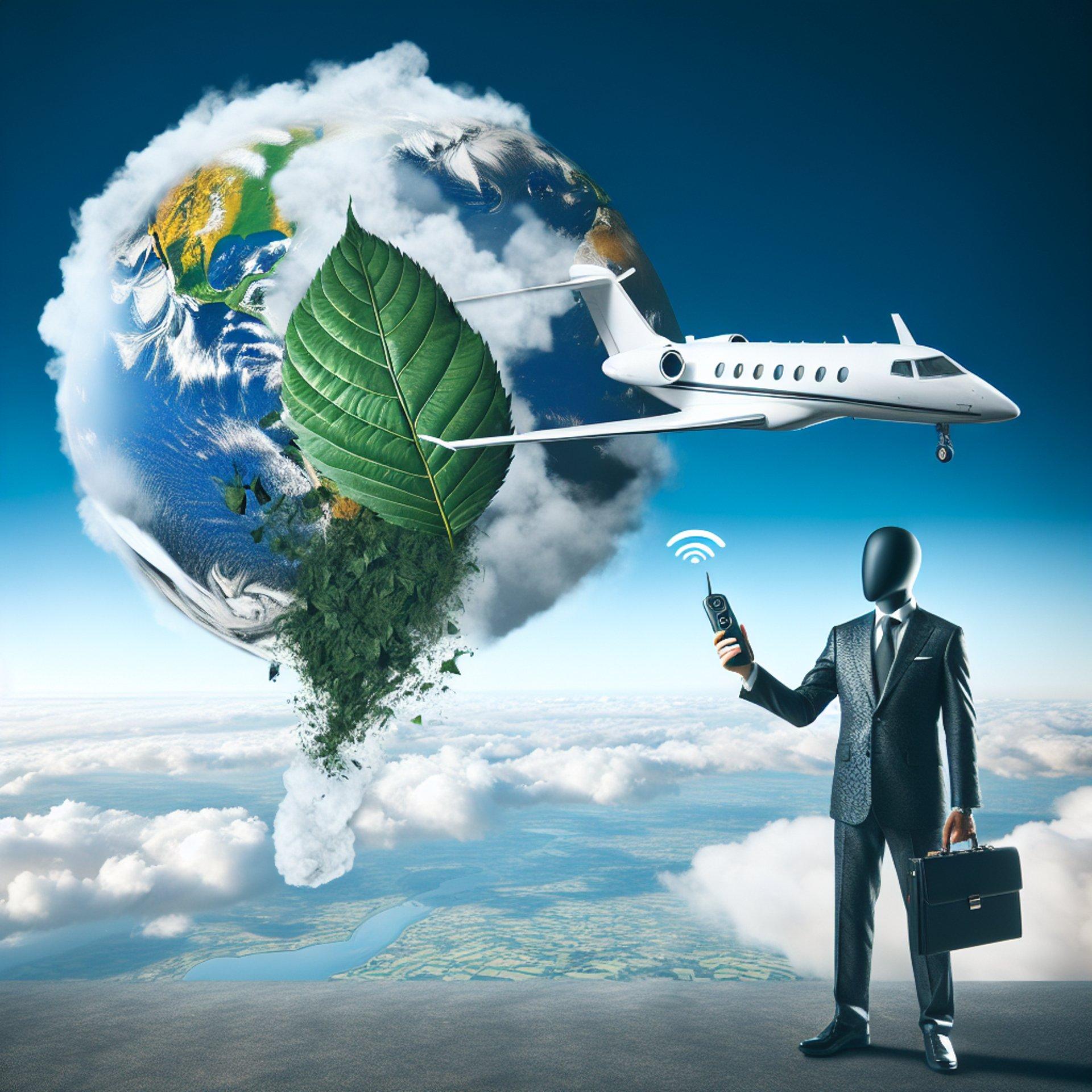 Banner for Elon Musk's Private Jet Usage Puts His Climate Cred on Turbulence Course