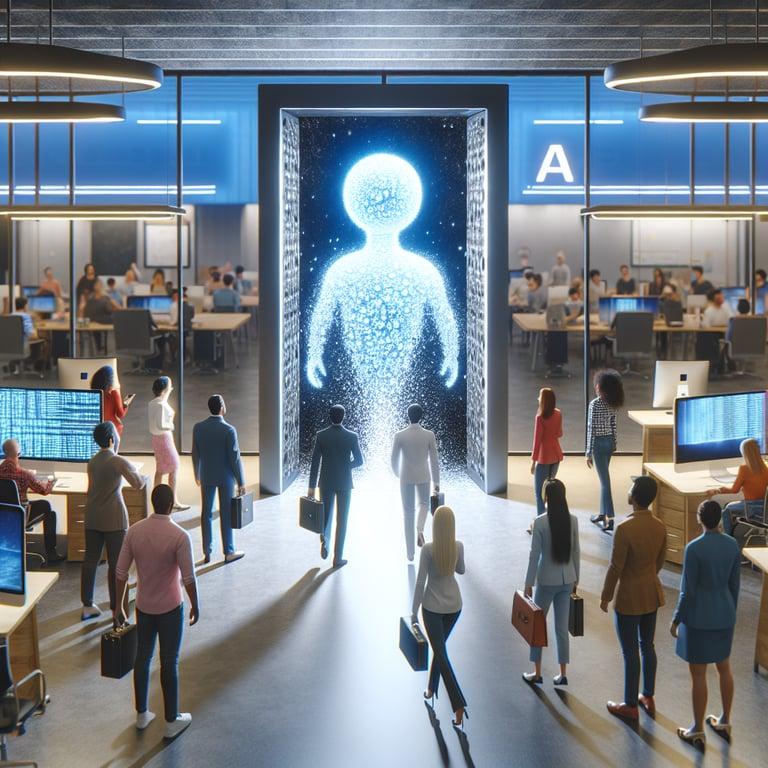 Banner for AI's Grand Entrance into Coworking: Threat or Thrill?