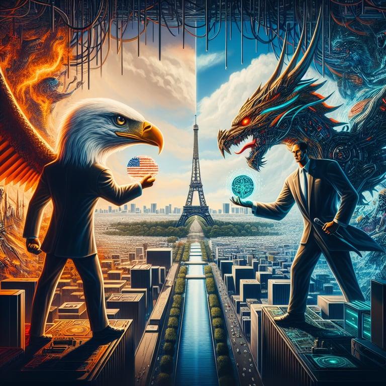 Banner for AI Showdown in Paris: Trump's Ambitions and China's DeepSeek Steal the Spotlight