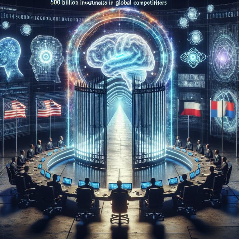 Banner for Trump's Stargate Project: A $500 Billion AI Gamble to Outpace Global Competitors