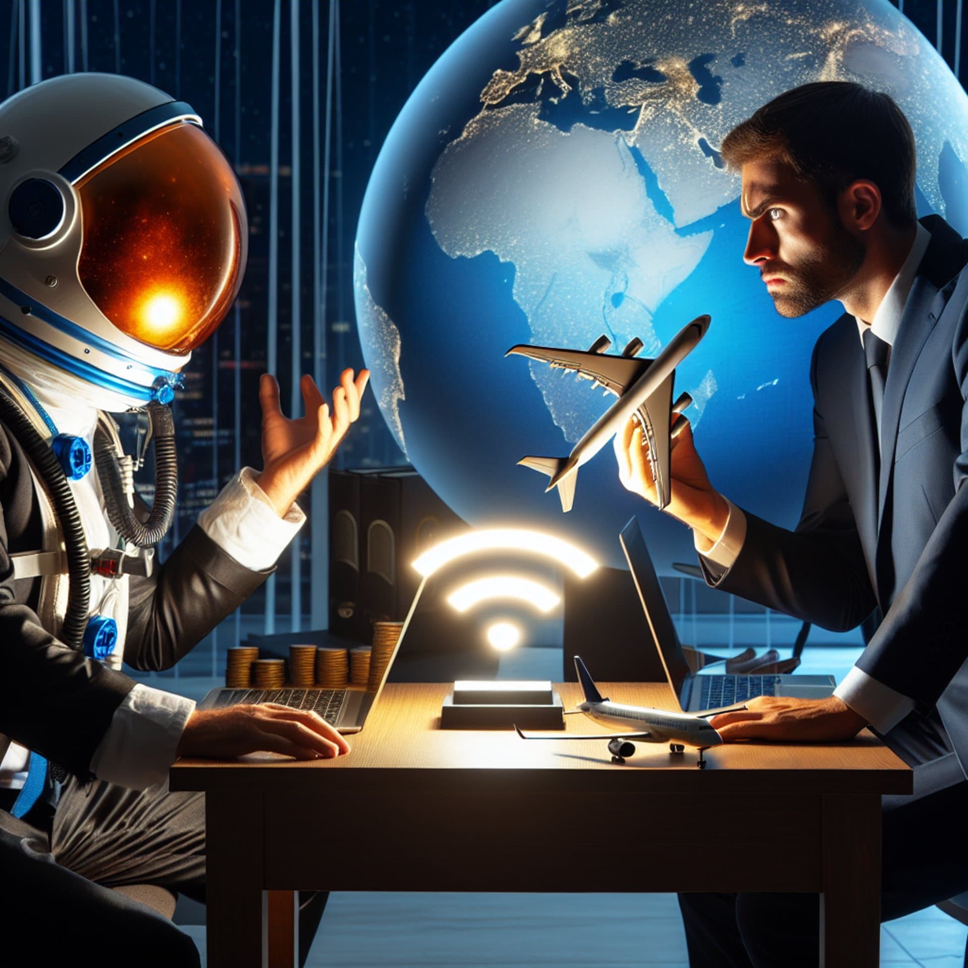 Elon Musk and Ryanair's CEO Clash Over Starlink Wi-Fi Costs