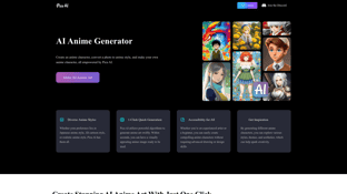 Thumbnail image for AI Anime Generator - Pica AI