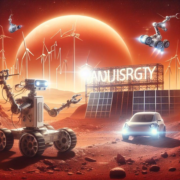 Banner for Elon Musk's Bold Gambit: Tesla's Robots to Pioneer Mars Colonization?