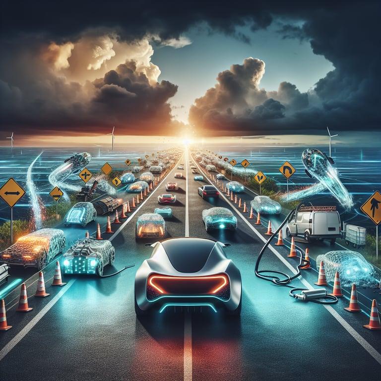 Banner for Tesla Faces Potholes on Road to Future: Increased Competition and Delayed Innovations