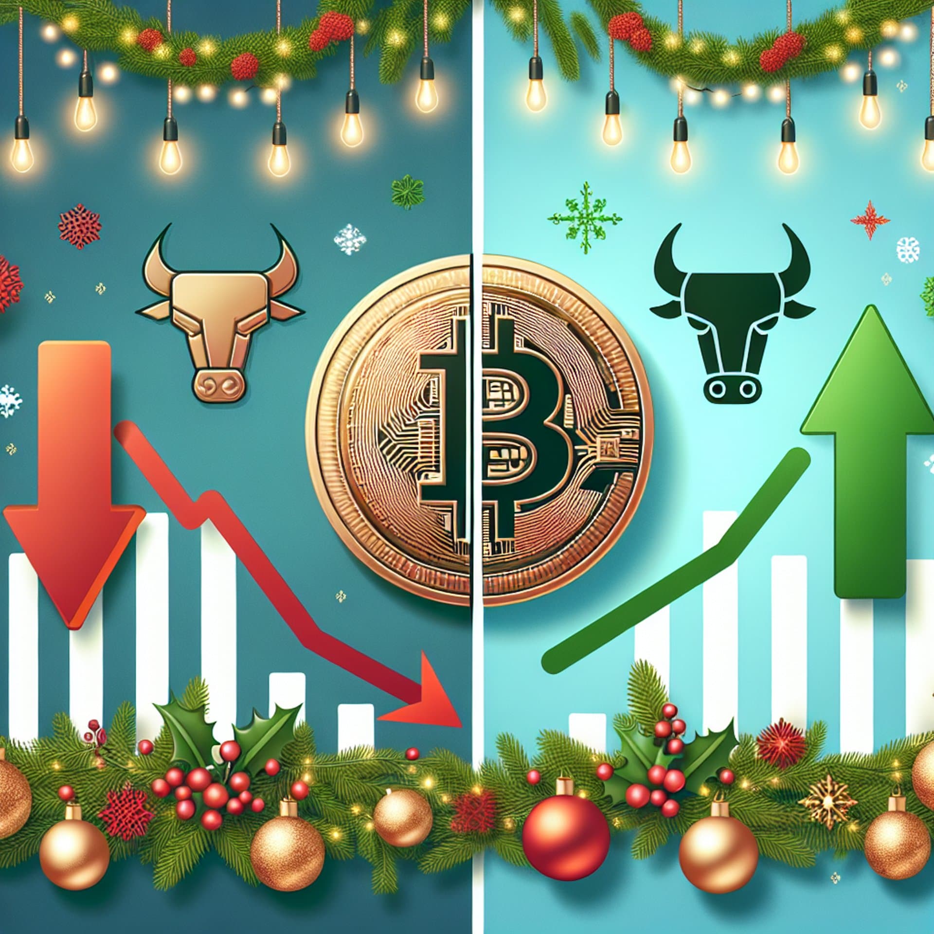 Banner for Crypto Stocks Slip as Financials Shine in Holiday Week