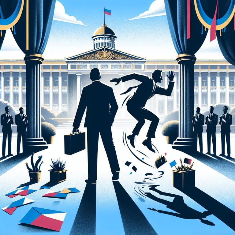 Banner for Press Pass or Evasive Dance? Musk and Trump's White House Farewell Under Fire