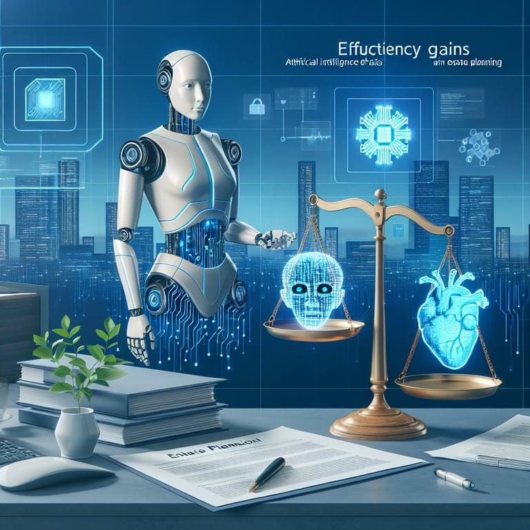 Banner for AI Chatbots Tackle Estate Planning: Efficiency Gains and Ethical Concerns