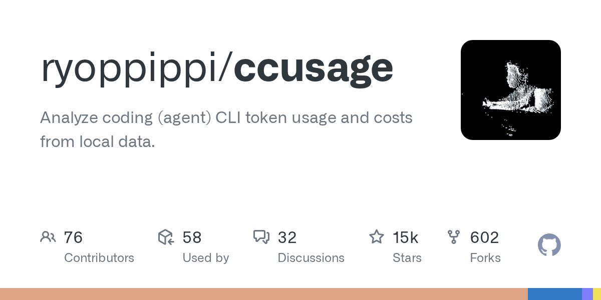 ccusage screenshot
