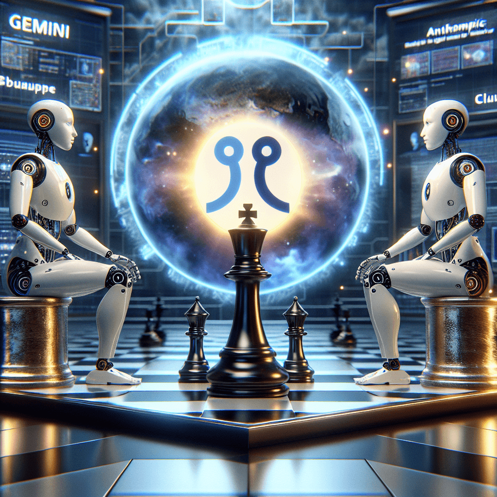 Google's Gemini AI Learns from a Rivalry: Using Anthropic's Claude for Benchmarking