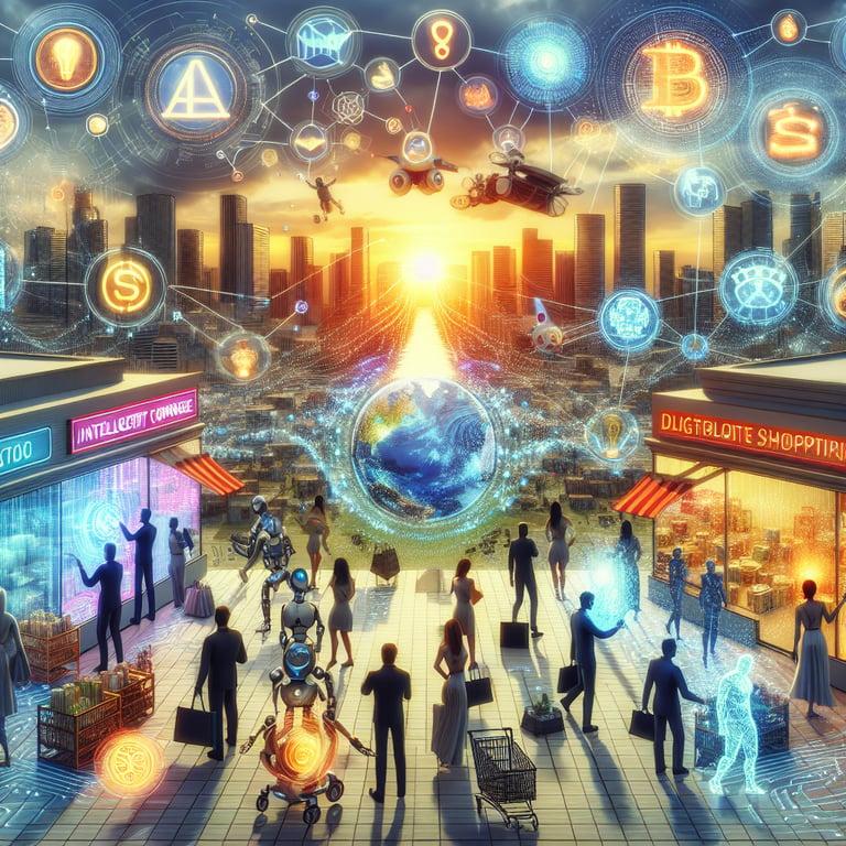Banner for Visa's New AI Venture: 'Intelligent Commerce' to Revolutionize Shopping