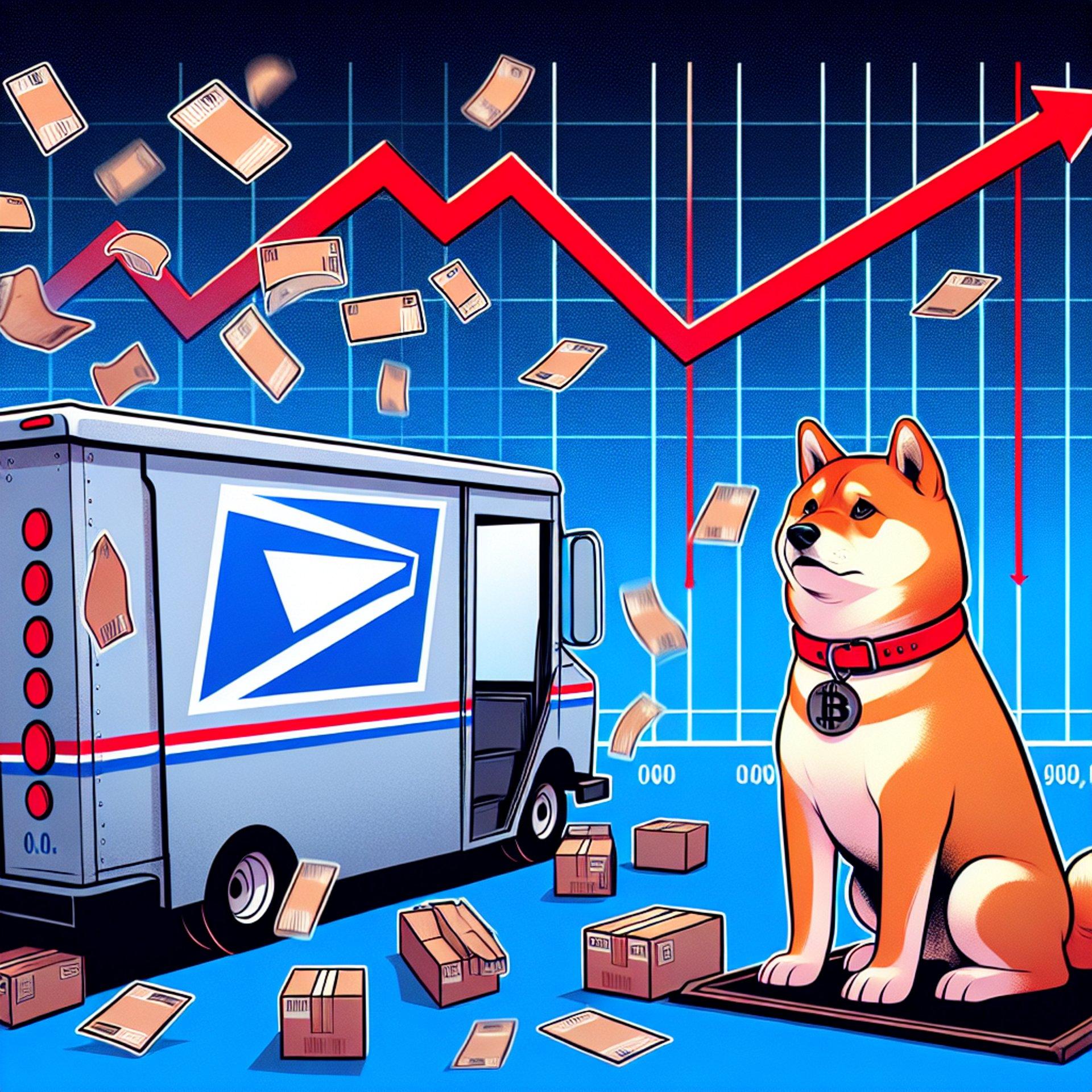 Banner for @ElonTweet Alert: USPS Announces 10,000 Worker Layoffs While Musk's Dogecoin Takes a Dip