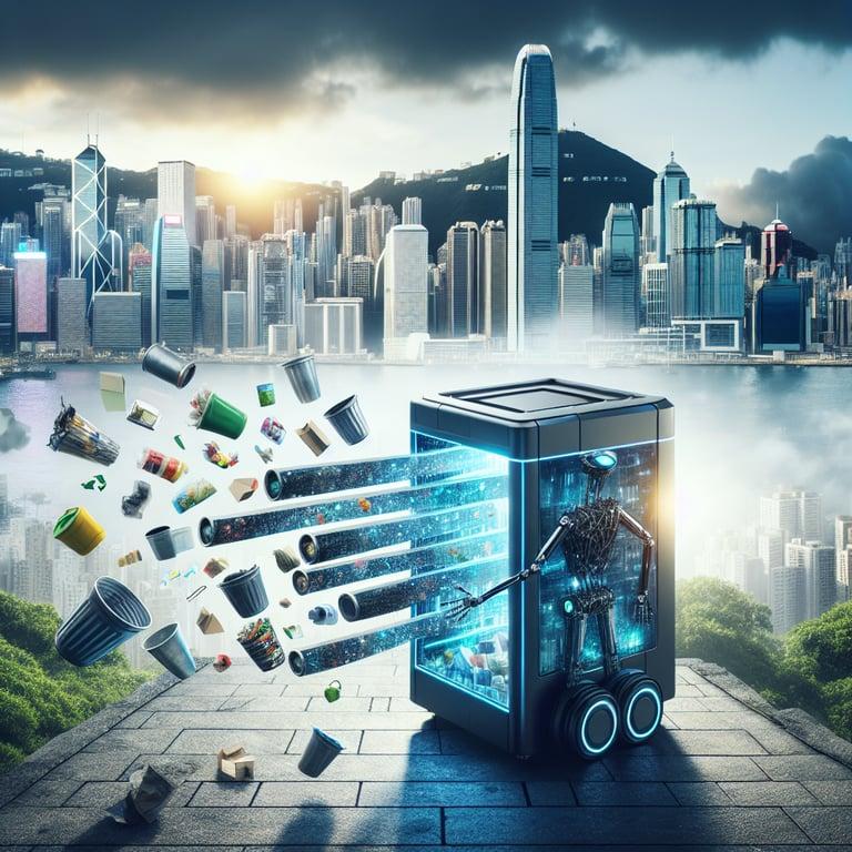 Banner for Turning Trash into Treasure: Hong Kong's AI-Powered Smart Bin Revolutionizes Recycling