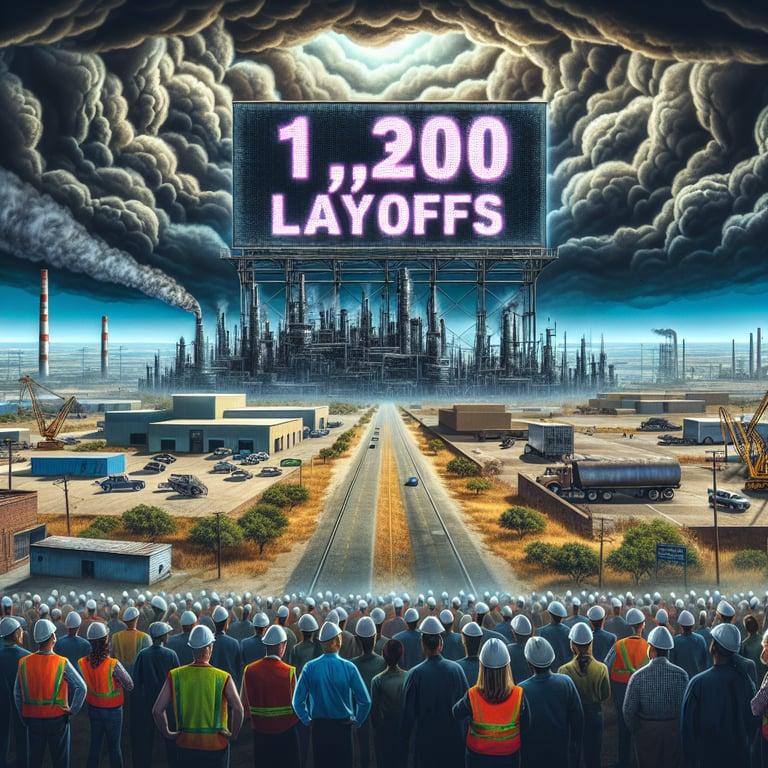 Banner for Texan Workforce Faces Turmoil: 1,300 Layoffs by 2025
