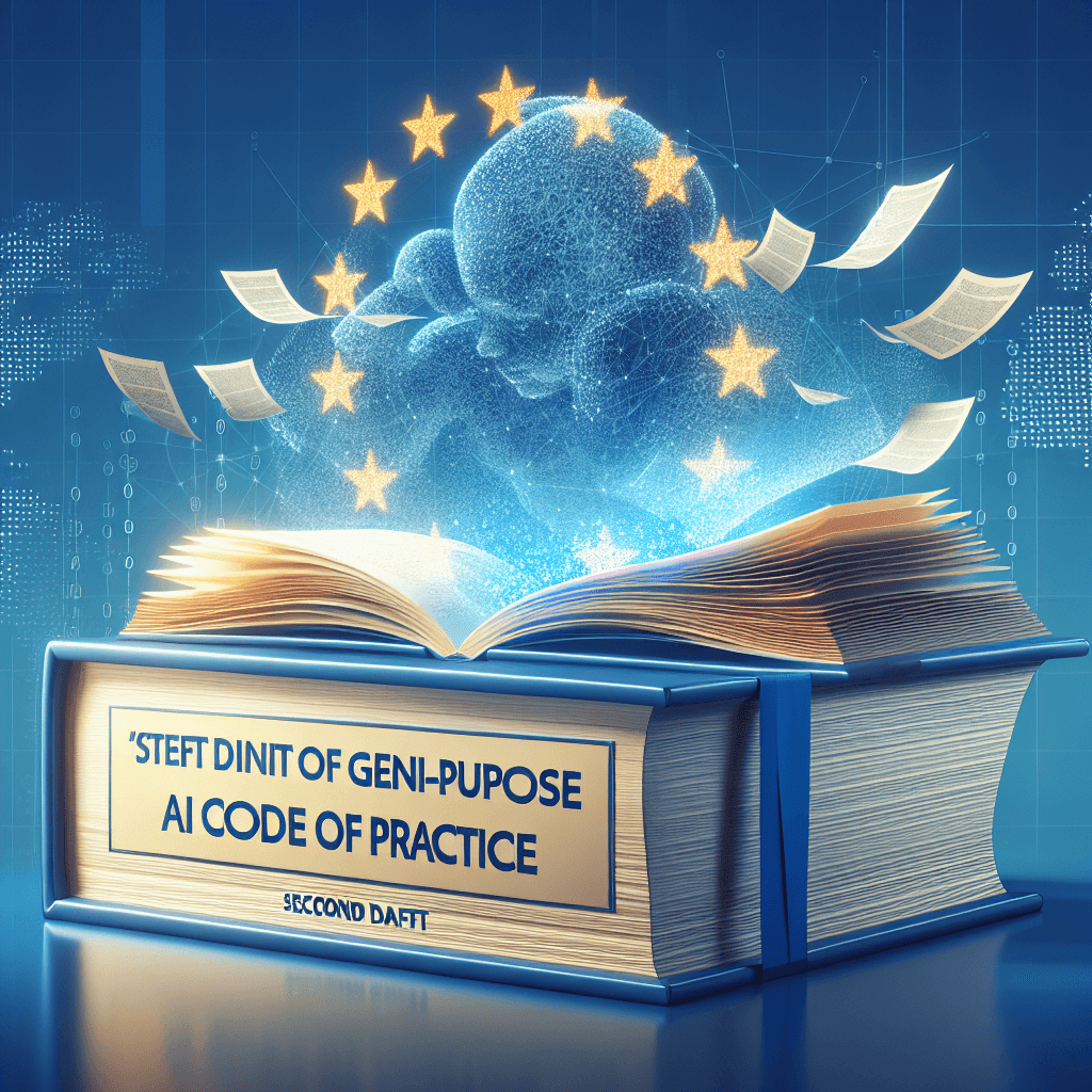 EU Unveils Second Draft of General-Purpose AI Code of Practice