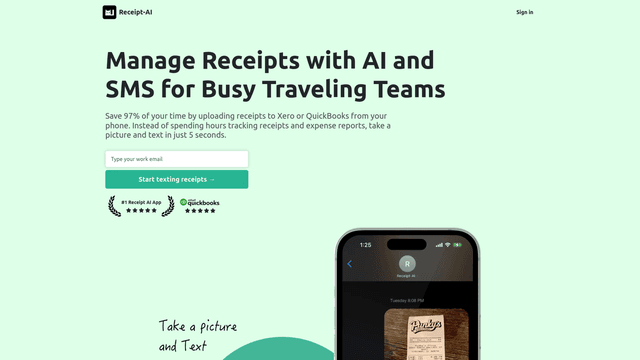 Thumbnail image for Receipt AI