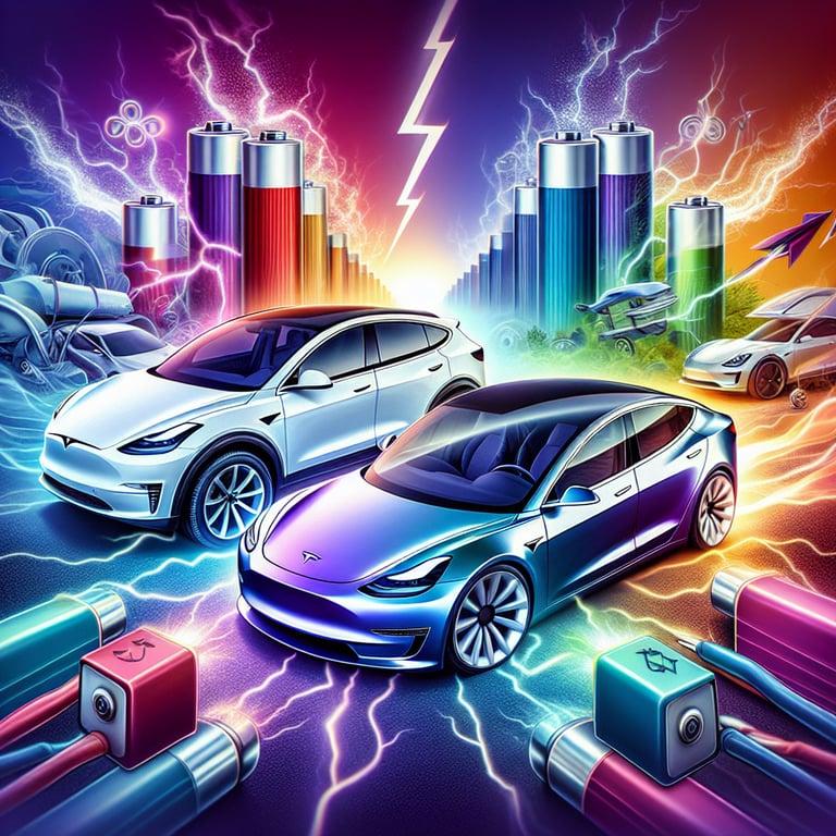Banner for Tesla's Electrifying Twist: Model Y and Model 3 Now Power Up with Cobalt Manganese Batteries!