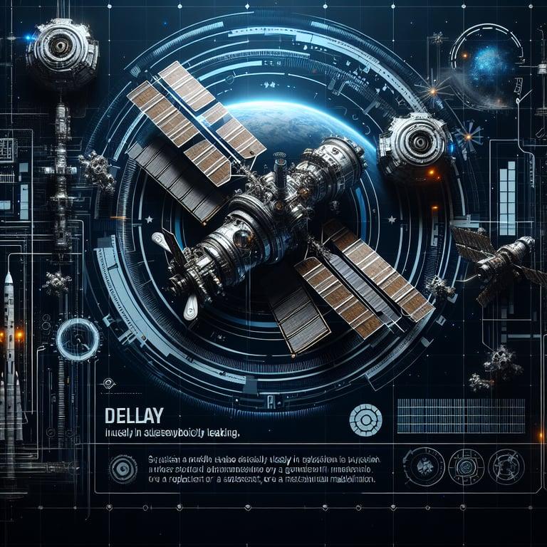 Banner for NASA's Space Station Delays Lift Off: Leaky Russian Module Cries 'Successor Needed!'