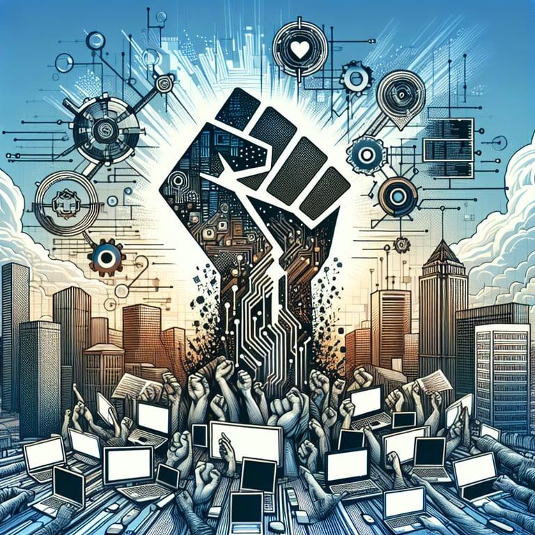 Banner for White-Collar Revolution: Washington Post Tech Workers Form Union
