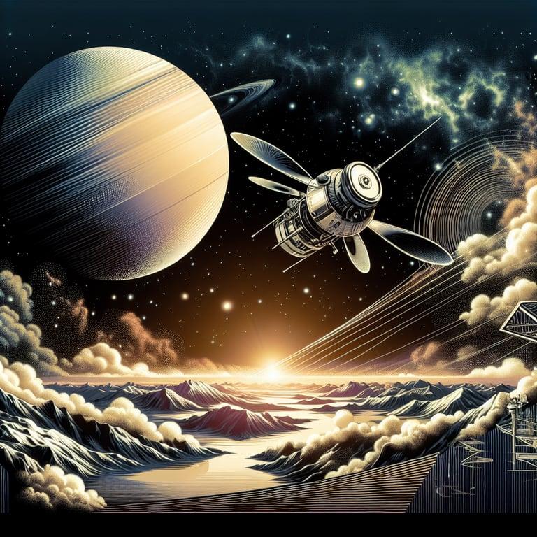 Banner for NASA's Dragonfly Mission Prepares to Explore Saturn's Mysterious Moon Titan