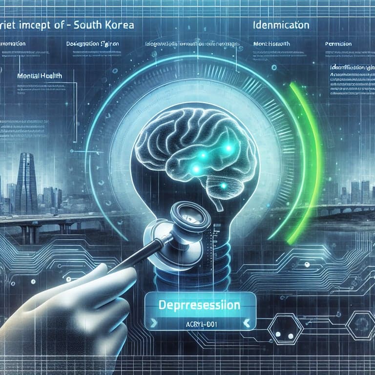 South Korea Greenlights ACRYL-D01: AI's New Ally in Depression Diagnosis