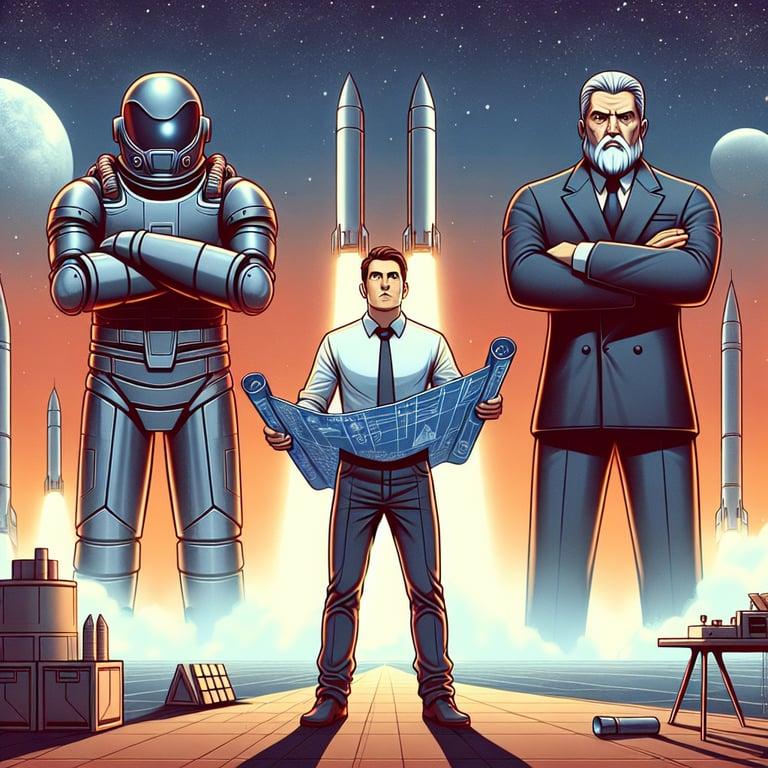 Banner for David vs. Goliath: The Self-Taught Engineer Taking on Musk and Bezos