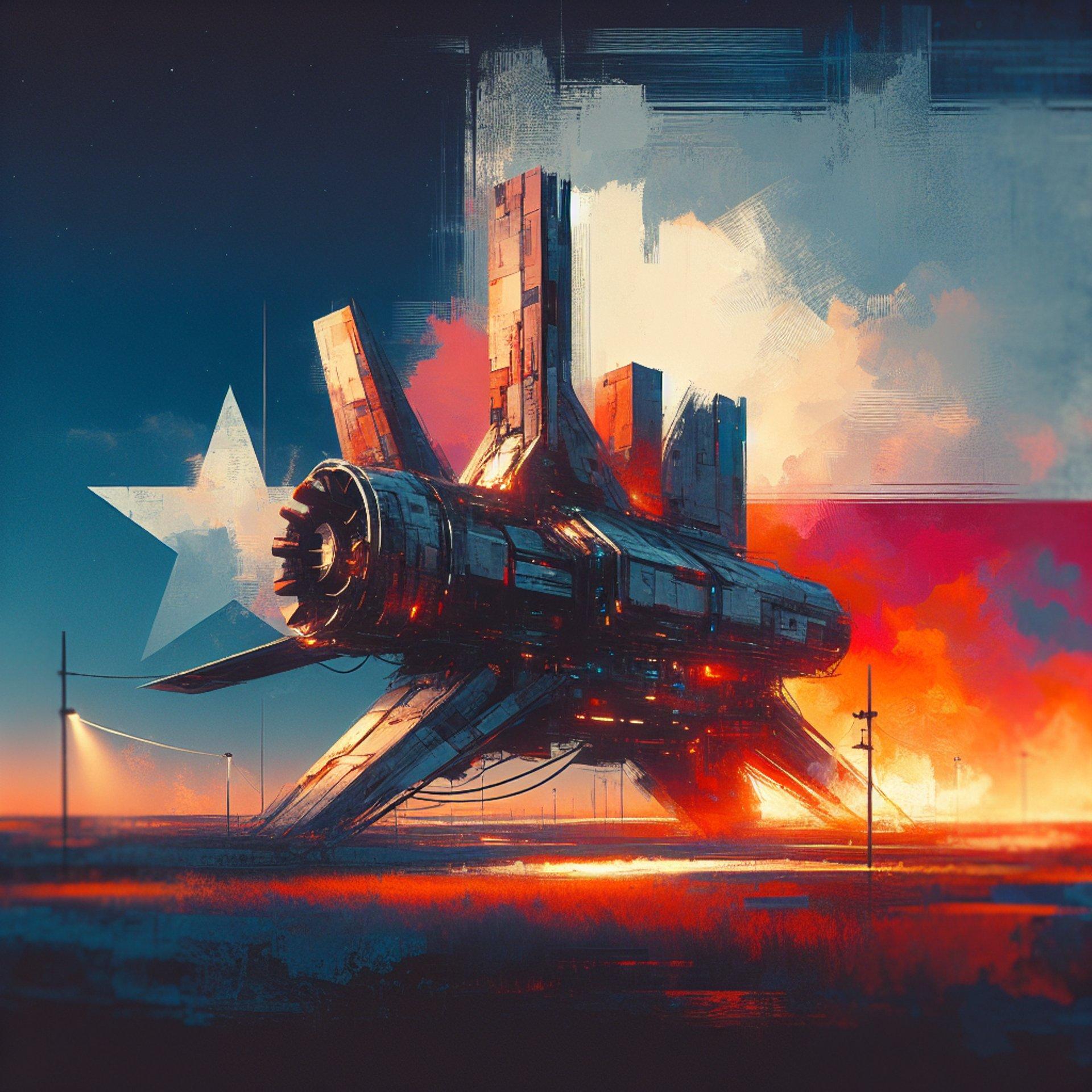 Banner for SpaceX's Starship Prototype Faces Fiery Setback in Texas