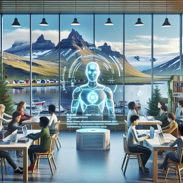 Banner for Iceland's Groundbreaking AI Education Pilot with Anthropic's Claude Takes Center Stage!
